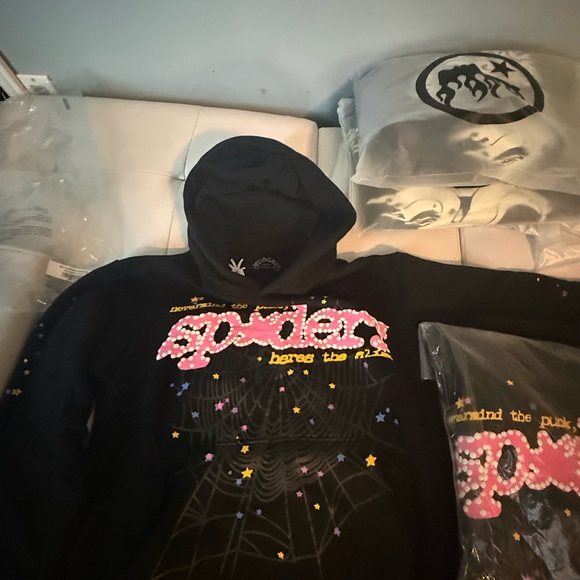 Spider Hoodie (Black)